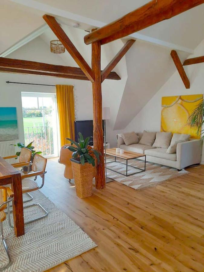 Luxurioeses Loft Mit Schoenem Blick Tremsbüttel Extérieur photo